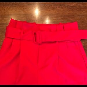 H&M paper bag waist pants